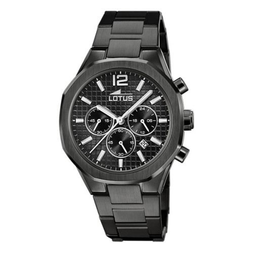 LOTUS WATCH 18849/1 BLACK 316L STAINLESS STEEL STRAP