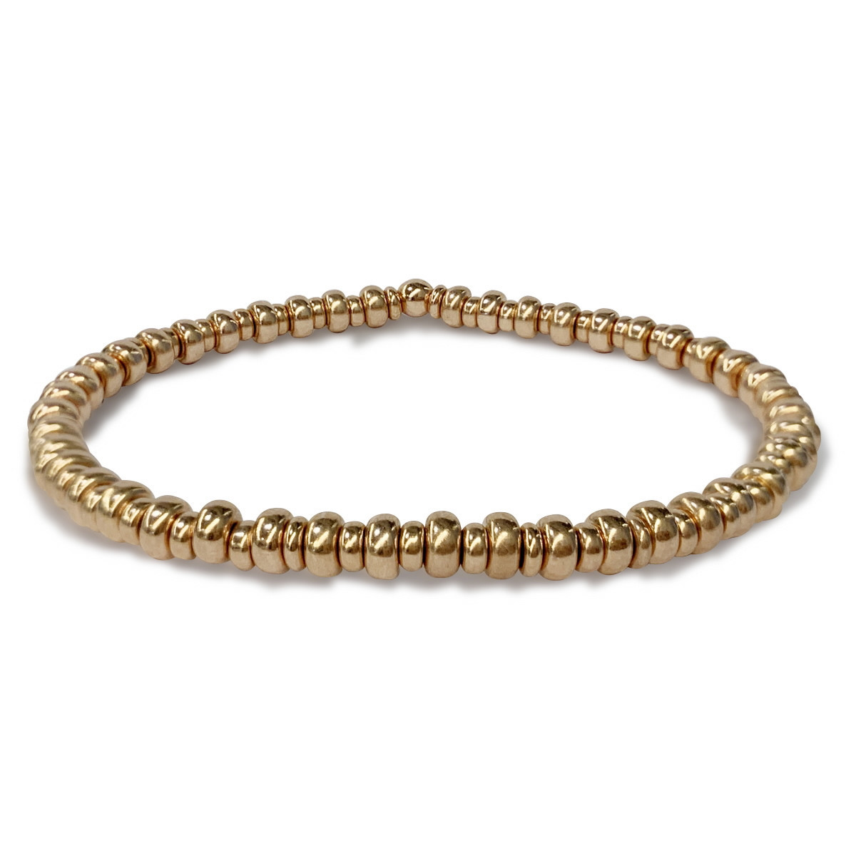PULSERA ELÁSTICA DE PLATA ROSA