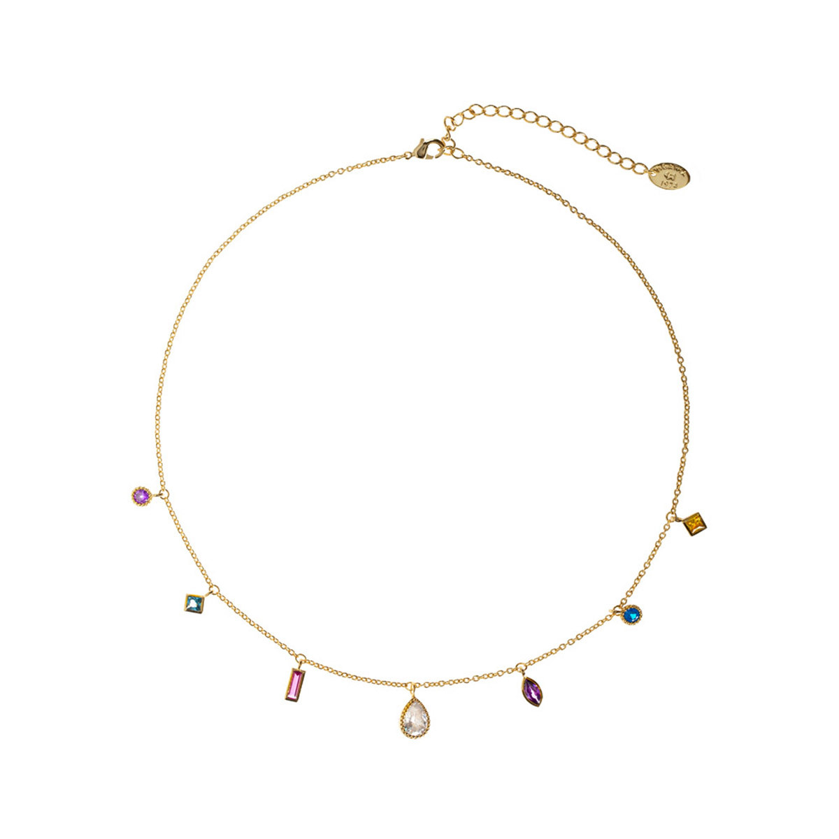 MULTICOLOUR SHORT NECKLACE