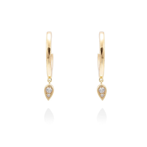 PENDIENTES HARMONY EN PLATA DORADA
