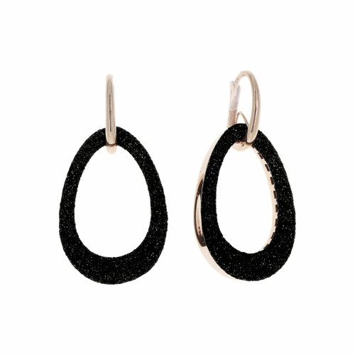 POLVERE DI SOGNI EARRINGS BLACK