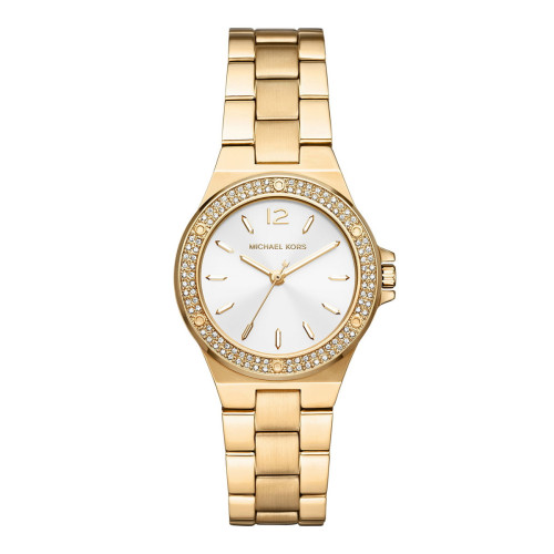 LENNOX MINI WATCH IN GOLD-TONE WITH INLAYS