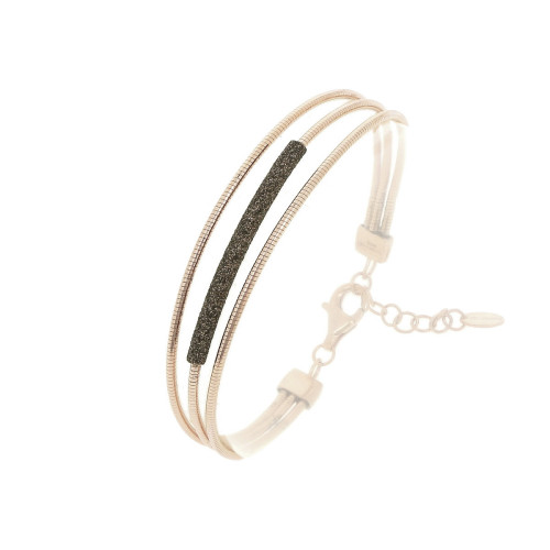 PULSERA DNA SPRING BLACK