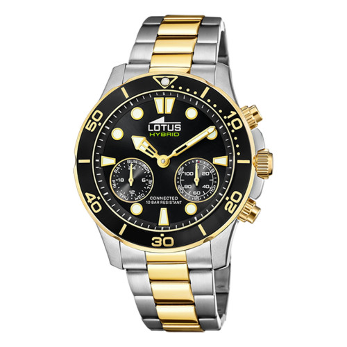 RELOJ CONNECTED NEGRO CORREA DE ACERO