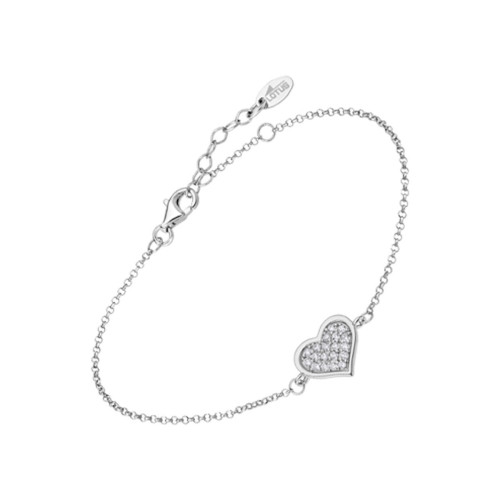 PULSERA CORAZÓN LOTUS SILVER MOMENTS