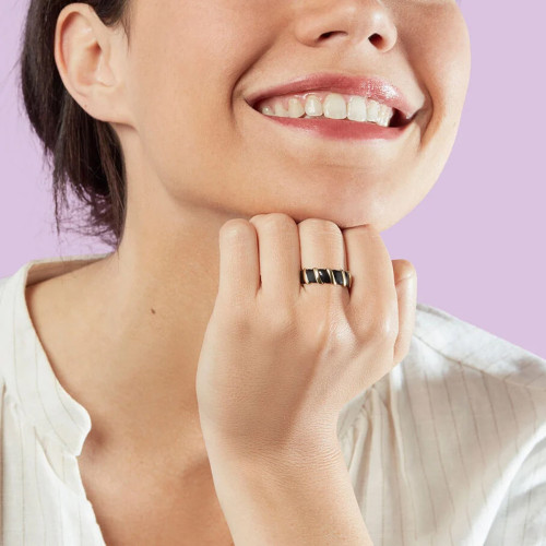 ANILLO SESHA NEGRO