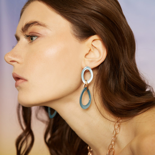 PENDIENTES AIR DOBLE