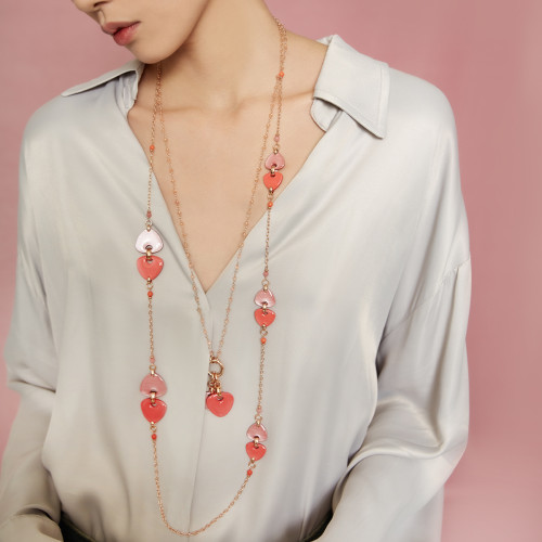 COLLAR MIRROR HEART