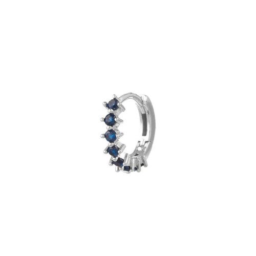 BLUE RADIANT CREOLE PIERCING