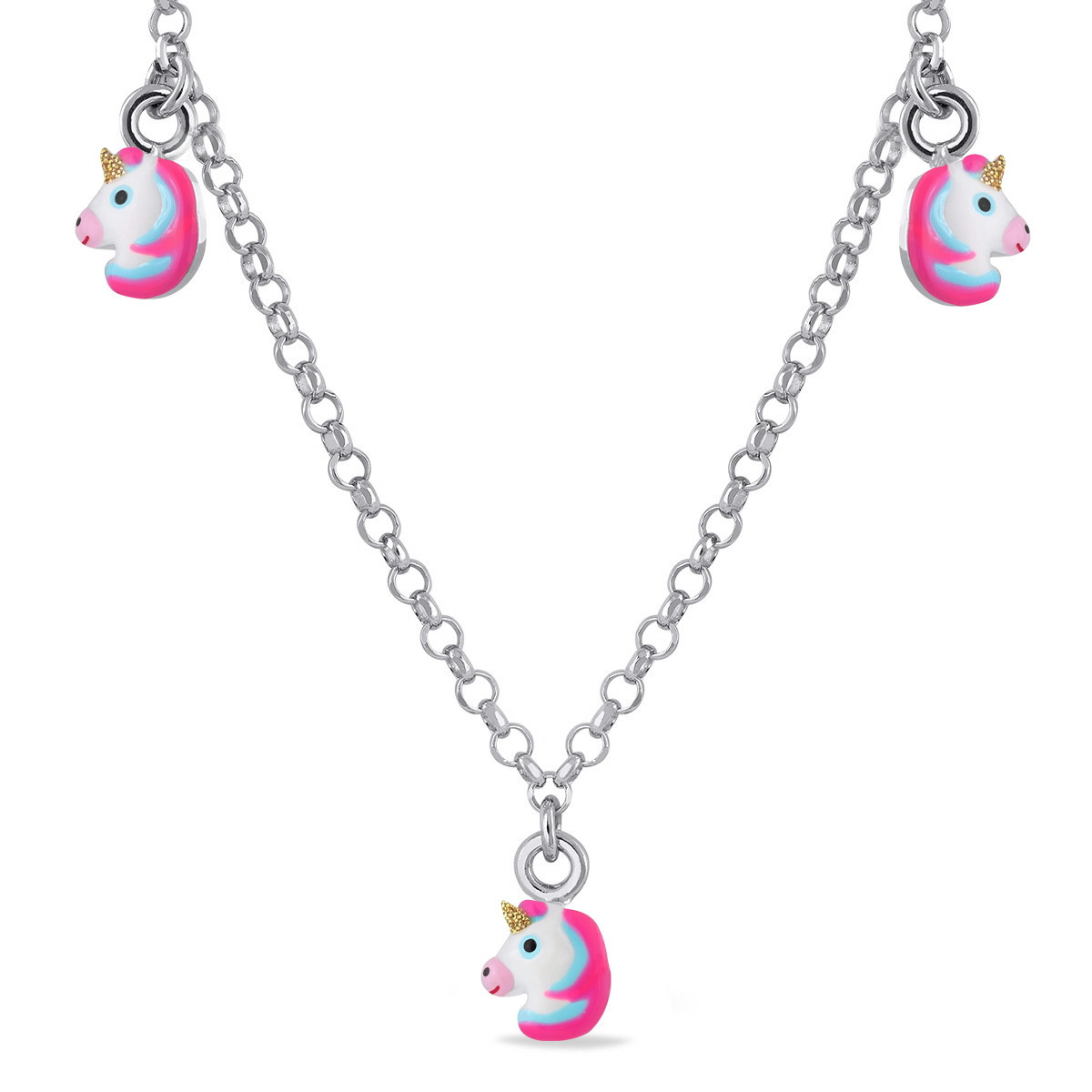 TAMBOURINE NECKLACE & UNICORN
