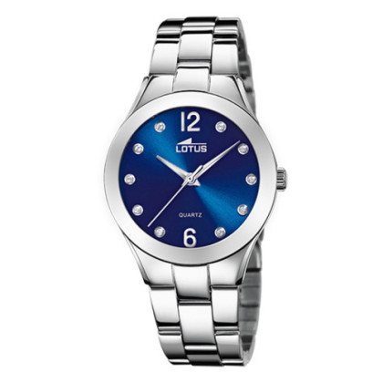 RELOJ AZUL CORREA DE ACERO INOXIDABLE 316L