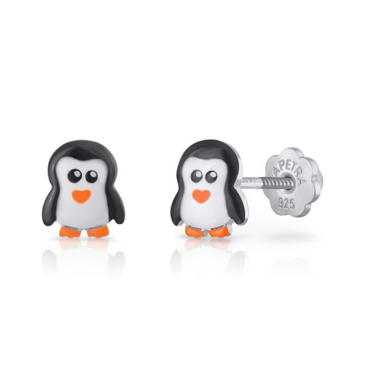 PENDIENTES PINGÜINO