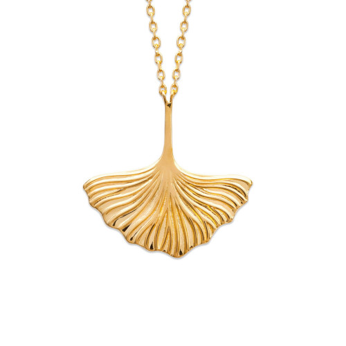 GOLD LEAF NECKLACE