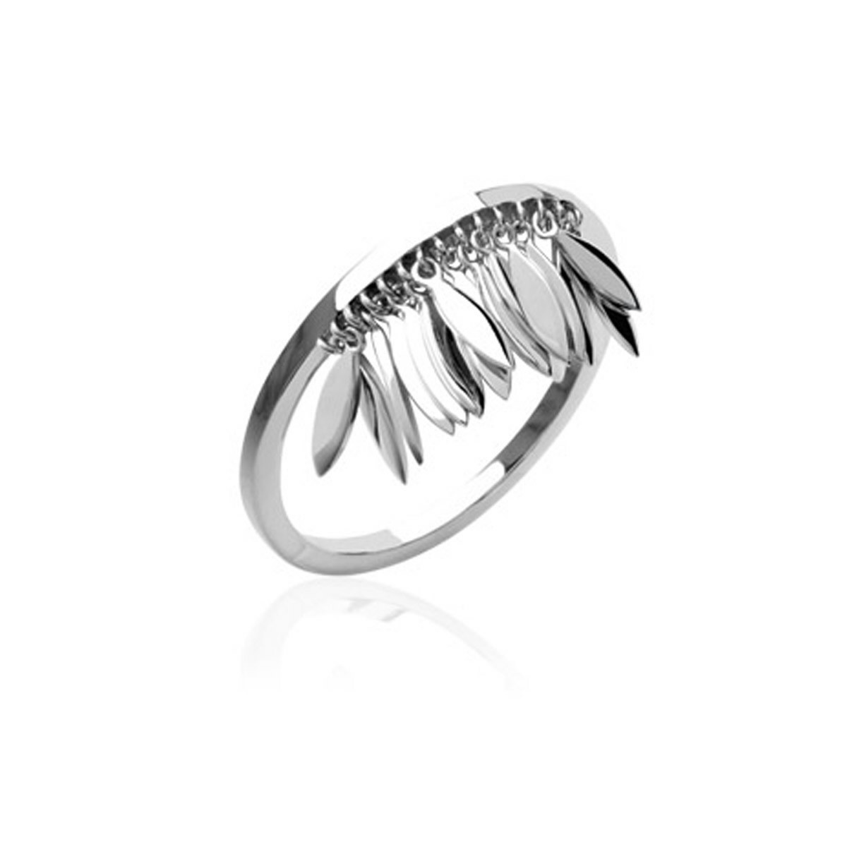ANILLO CON HOJAS