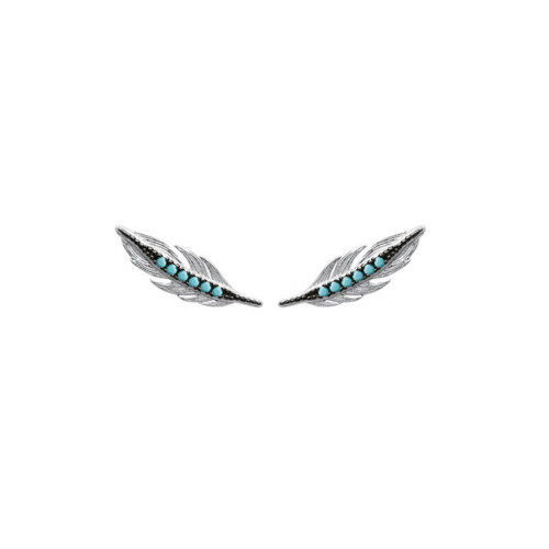 PENDIENTES TREPADOR & PLUMA