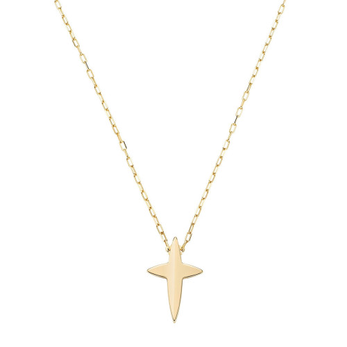 POINTED CROSSES NECKLACE