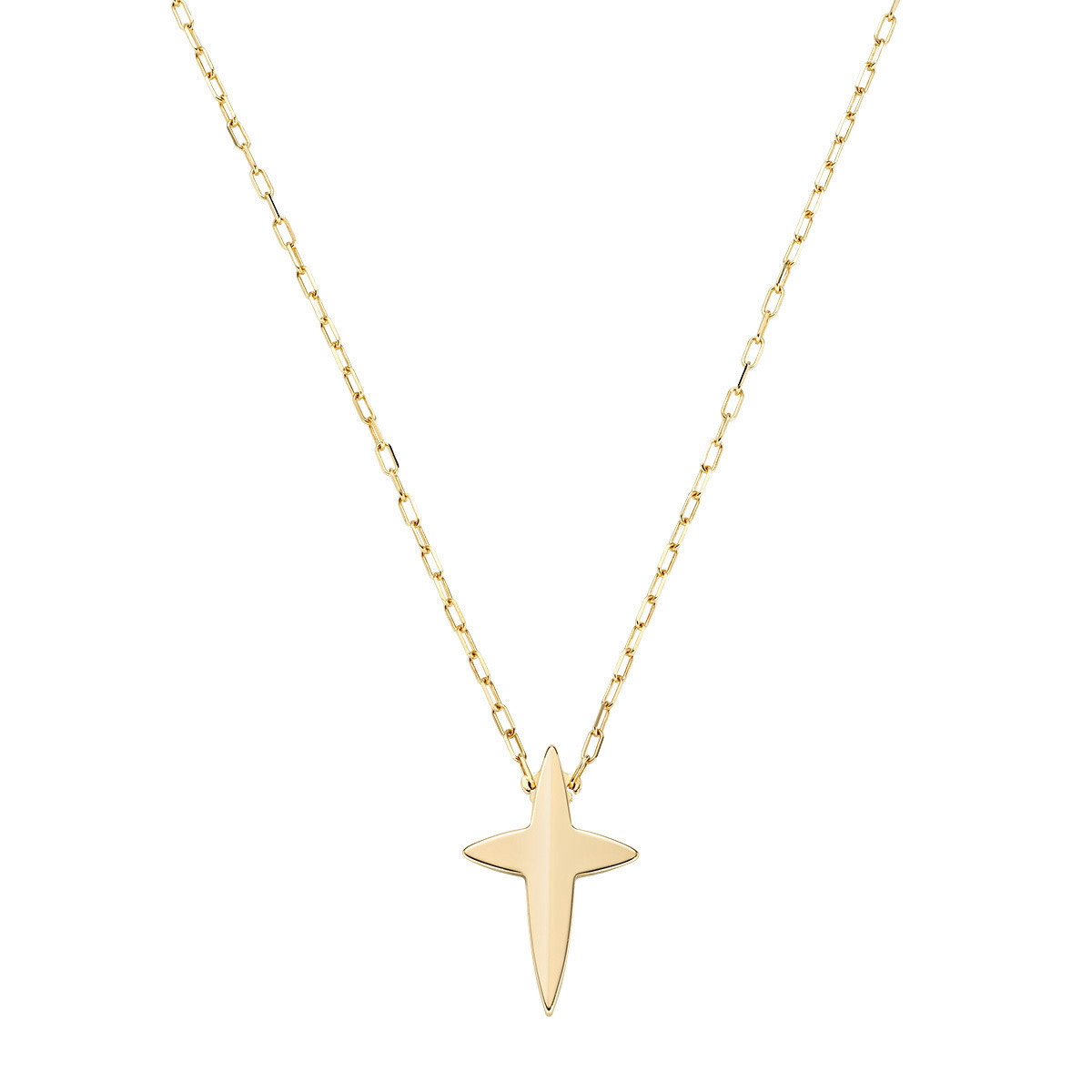 POINTED CROSSES NECKLACE