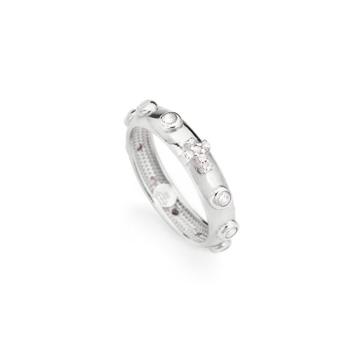 ANILLO ROSARIO CON CRUZ