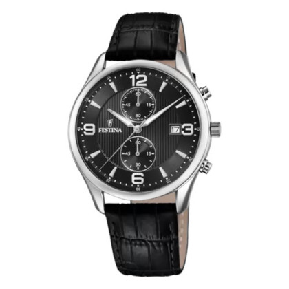 RELOJ FESTINA TIMELESS CHRONOGRAPH NEGRO