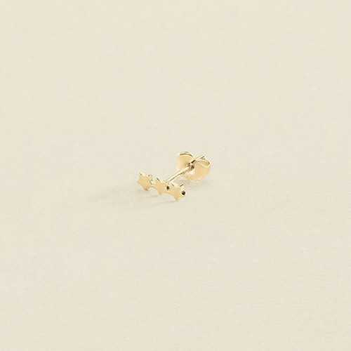 PIERCING MINI TRIOSTAR DORADO