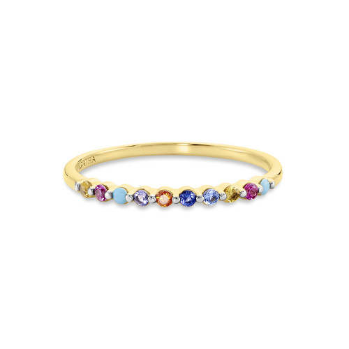ANILLO FINO BELOVED MULTICOLOR