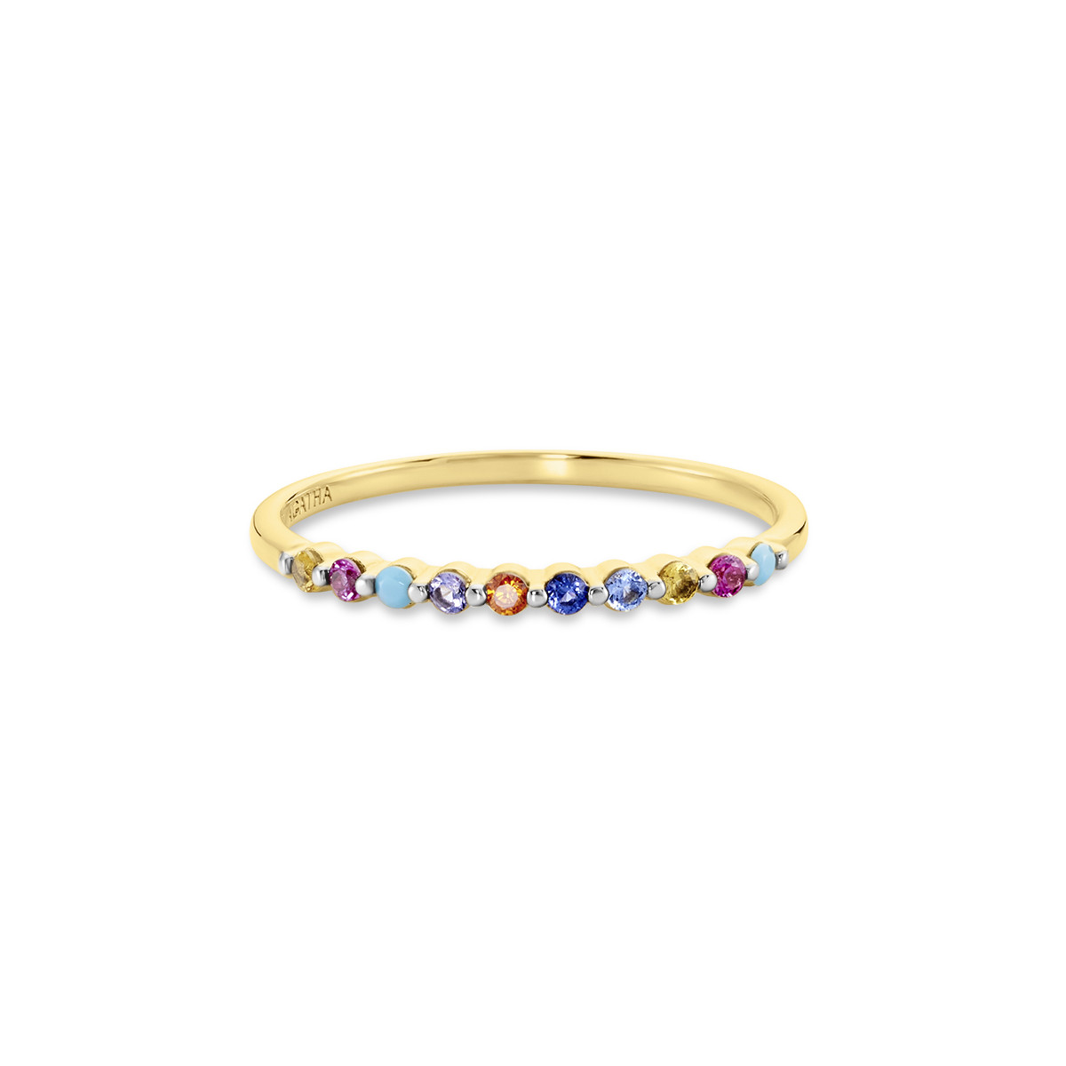ANILLO FINO BELOVED MULTICOLOR