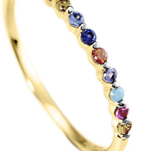 ANILLO FINO BELOVED MULTICOLOR