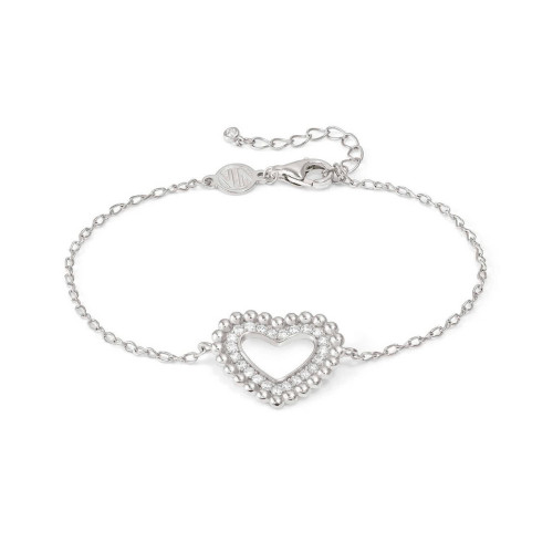 PULSERA LOVECLOUD CORAZÓN CON CUBIC ZIRCONIA