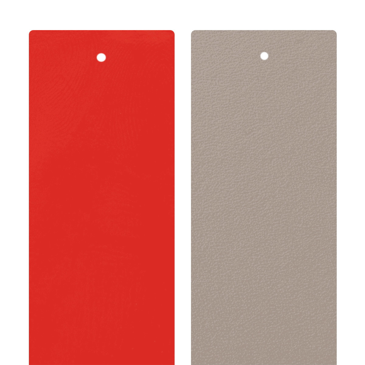 BANDA CUERO - PULSERA CORAL / TAUPE