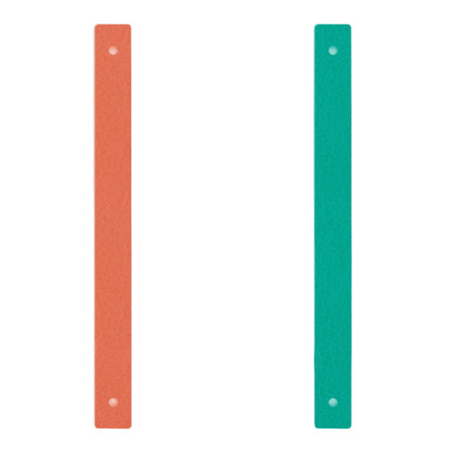 BANDA CUERO - PULSERA TERRACOTTA / LAGOON BLUE