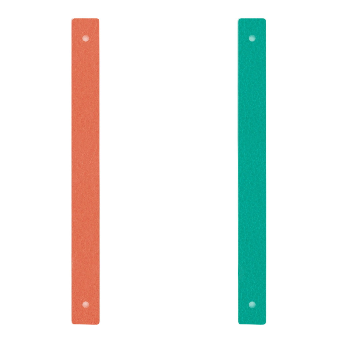 BANDA CUERO - PULSERA TERRACOTTA / LAGOON BLUE