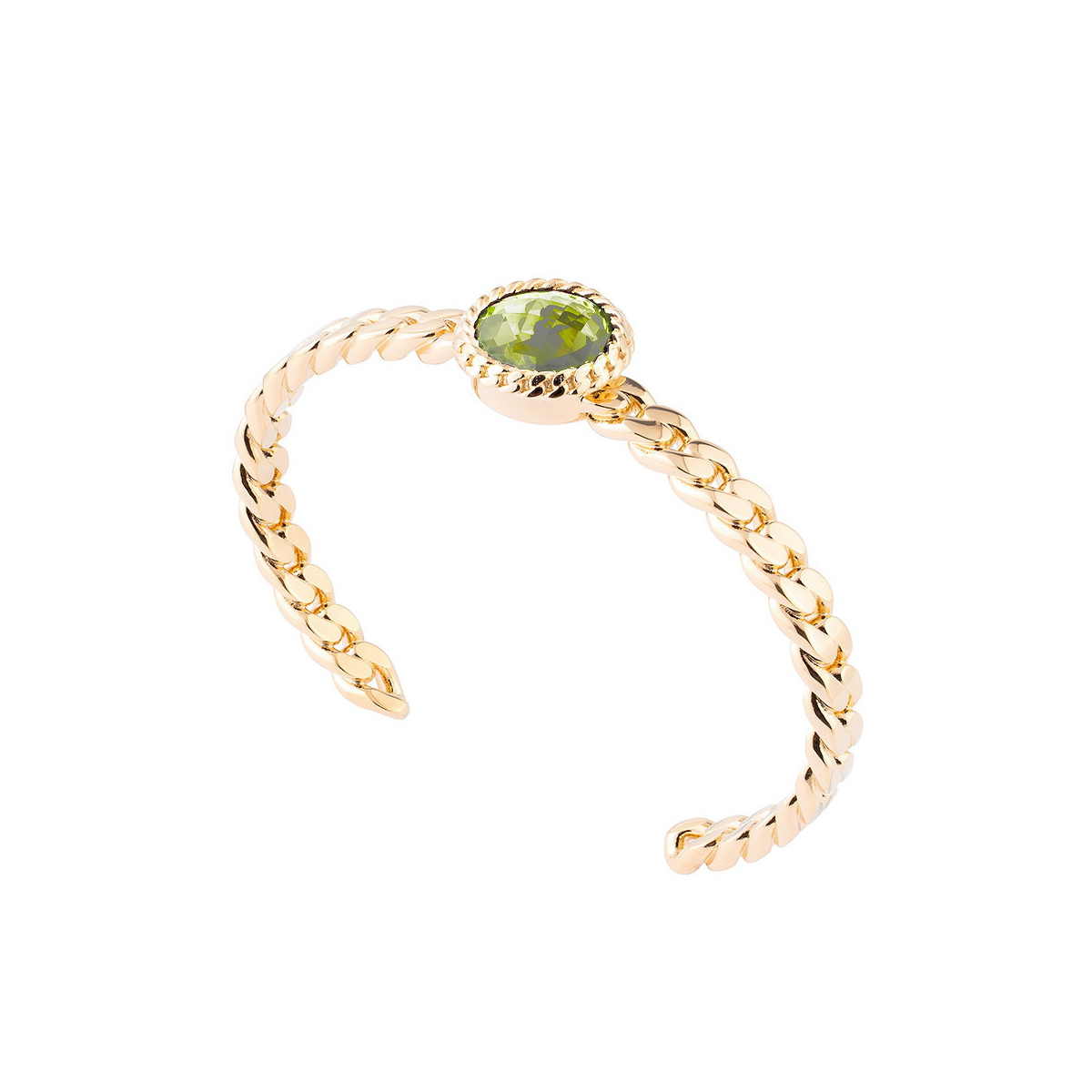 COCKTAIL BRACELET IN BRONZE AND STONES