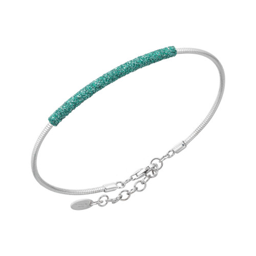 PULSERA VERDE AMAZZONIA POLVORE DI SOGNI I COLORI DEL MONDO
