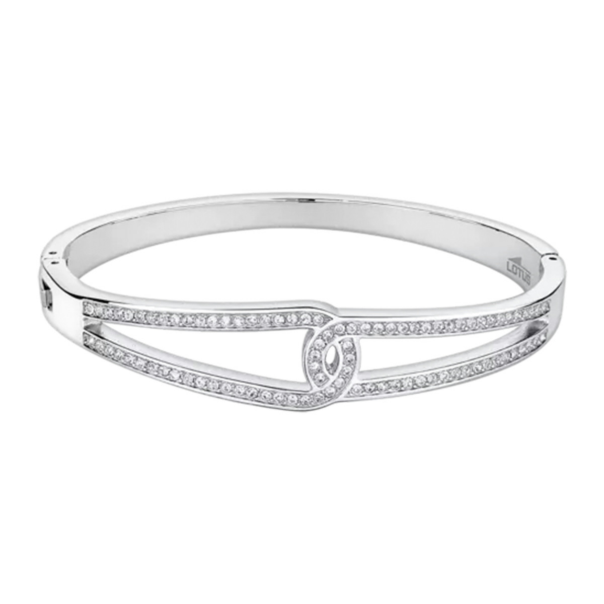 PULSERA INFINITO LOTUS STYLE BLISS ACERO