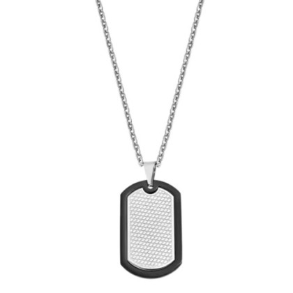 NECKLACE LOTUS STYLE STAINLESS STEEL 316L