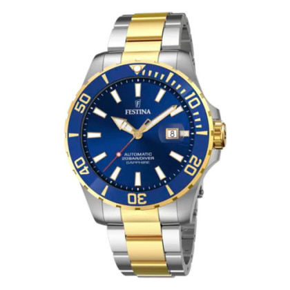 RELOJ DE HOMBRE FESTINA AUTOMATIC CON ESFERA AZUL