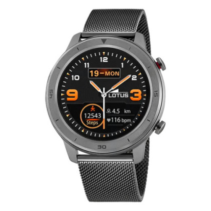 SMARTWATCH LOTUS CORREA DE ACERO INOXIDABLE 316L, BLUETOOTH