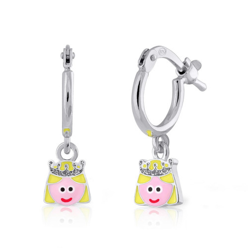 MINI ARITO PANDERETA ESMALTE - PRINCESA