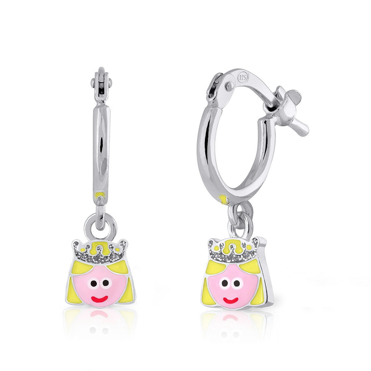 MINI ARITO PANDERETA ESMALTE - PRINCESA