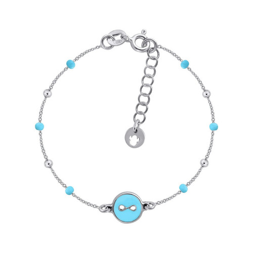 MINI MARY ENAMEL BRACELET - INFINITE BLUE