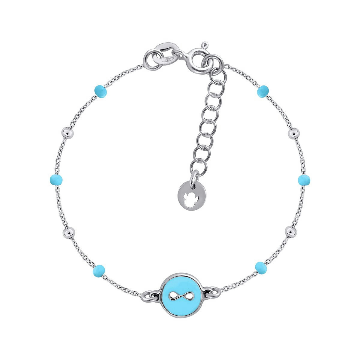 MINI MARY ENAMEL BRACELET - INFINITE BLUE