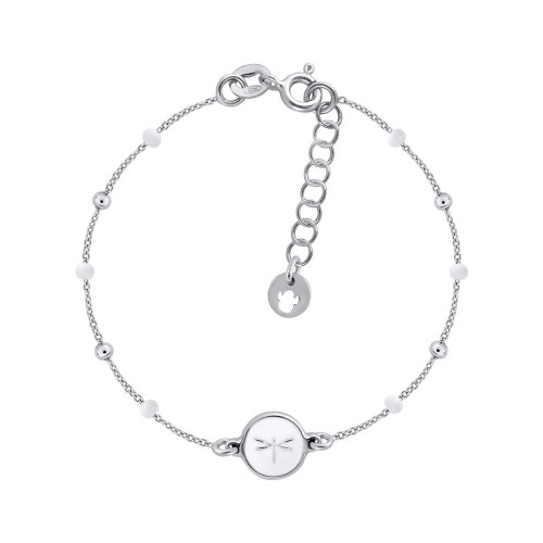 PULSERA MINI MARY ESMALTE - LULA BLANCA