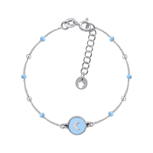 MINI MARY ENAMEL BRACELET - BLUE MOON