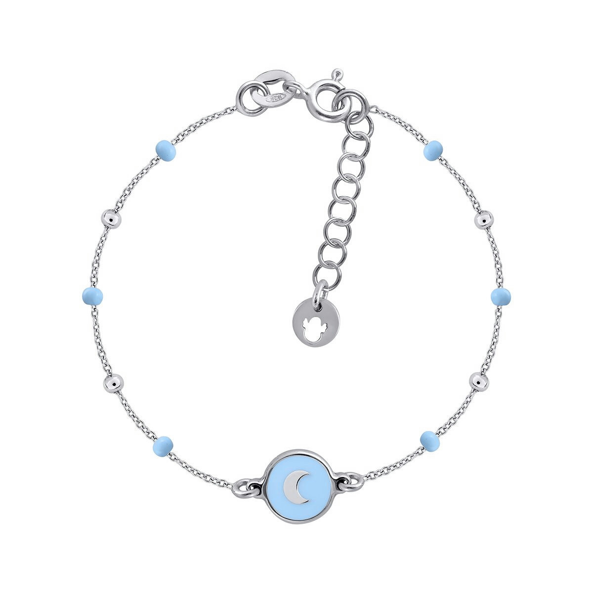 MINI MARY ENAMEL BRACELET - BLUE MOON