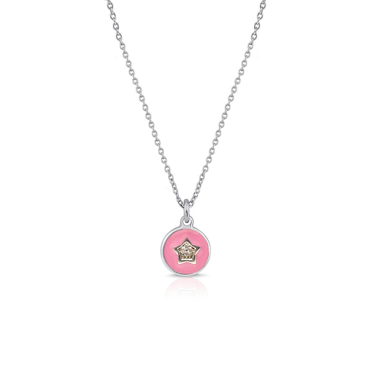BLINK ENAMEL NECKLACE - STAR
