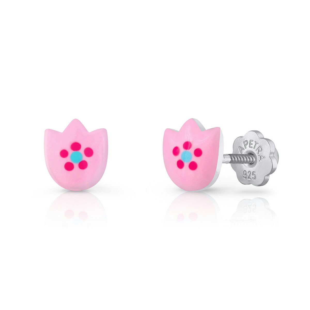 PENDIENTES TULIPÁN ROSCA