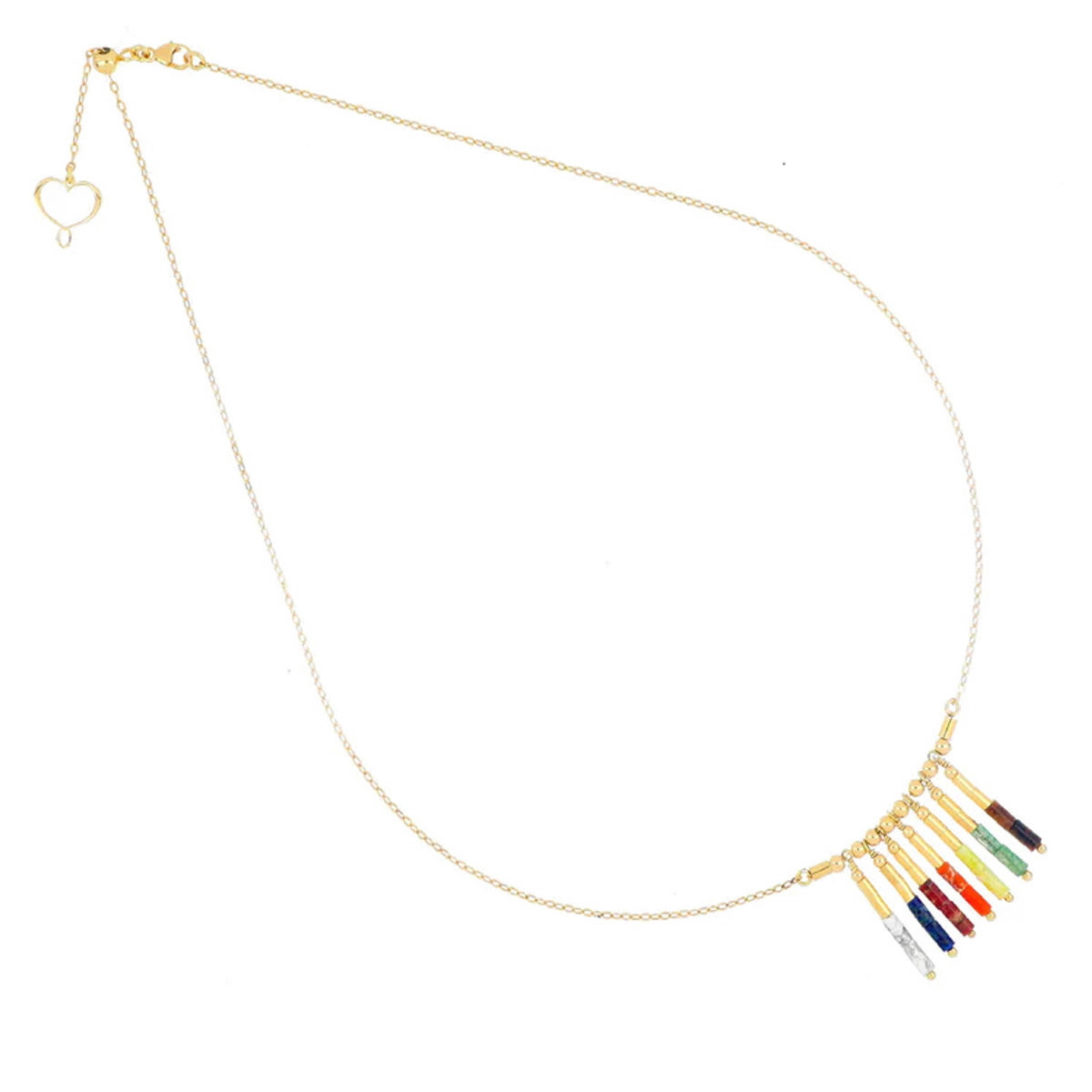 CHOKER WITH MULTICOLOURED PENDANT MIA AFRICA