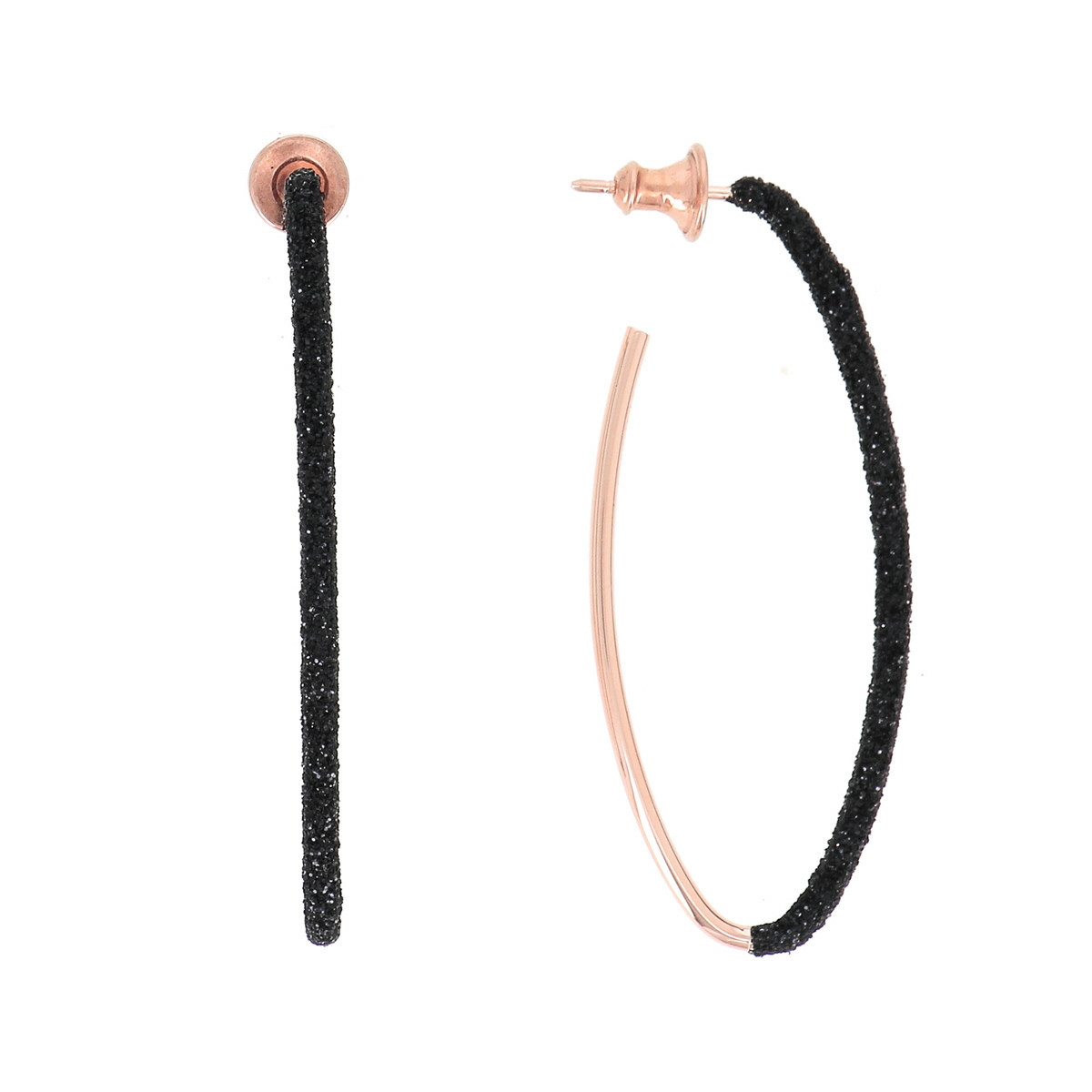 POLVERE DI SOGNI BLACK EARRINGS