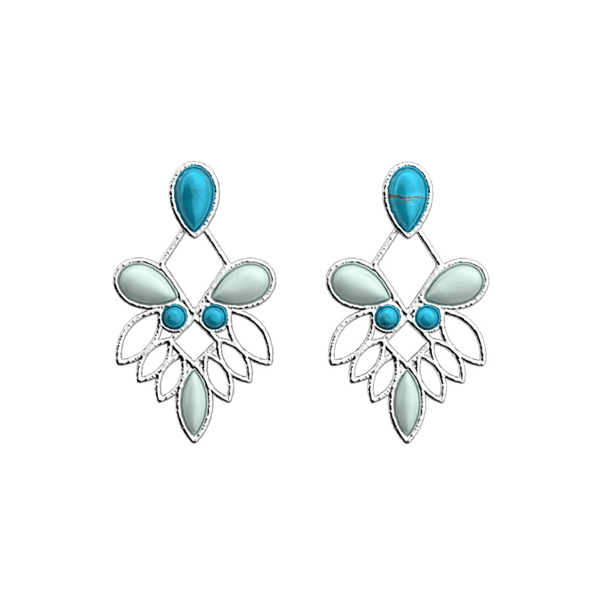 PENDIENTES ROSADAS