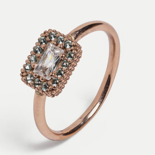 ANILLO SELENE ESMERALDA